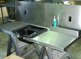 Stainless Steel Counter Top